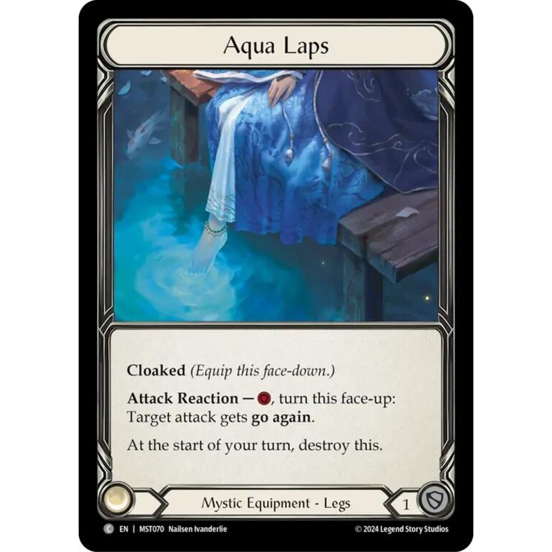 Aqua Laps [MST070] (Part the Mistveil)  Cold Foil