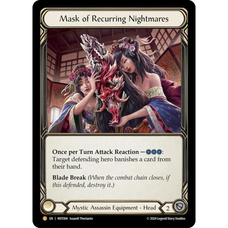 Mask of Recurring Nightmares [MST004] (Part the Mistveil)  Rainbow Foil