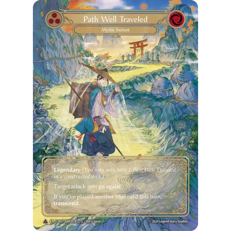 Path Well Traveled // Inner Chi (Marvel) [MST098] (Part the Mistveil)  Cold Foil