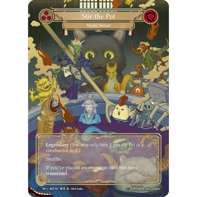 Stir the Pot // Inner Chi (Marvel) [MST101] (Part the Mistveil)  Cold Foil