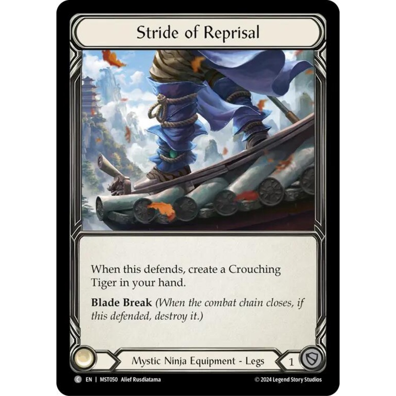 Stride of Reprisal [MST050] (Part the Mistveil)  Cold Foil
