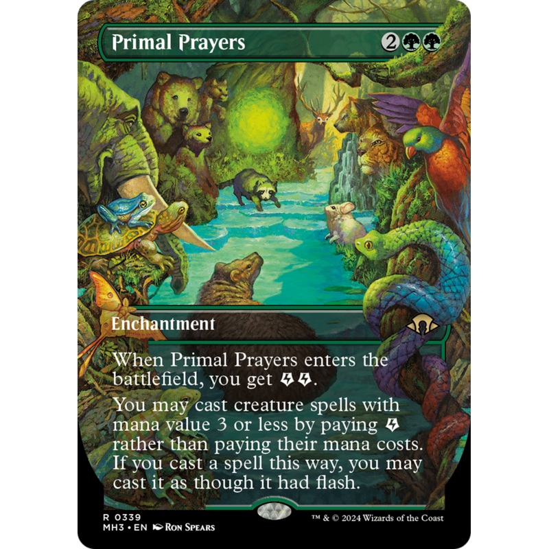Primal Prayers (Borderless) [Modern Horizons 3]