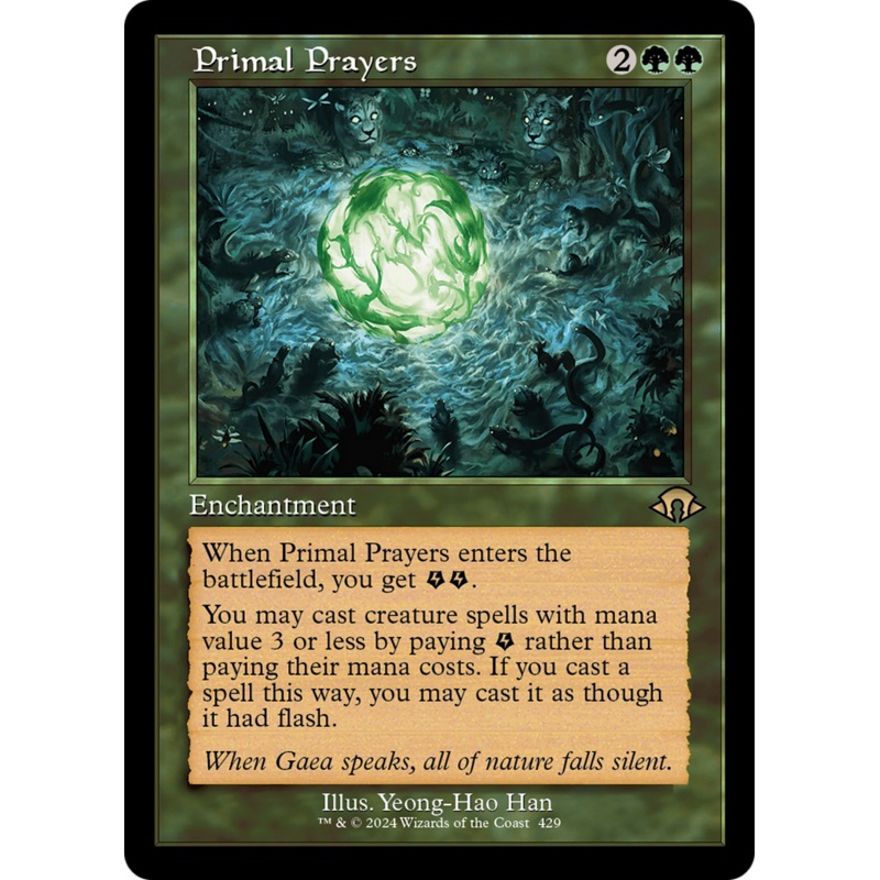 Primal Prayers (Retro) [Modern Horizons 3]