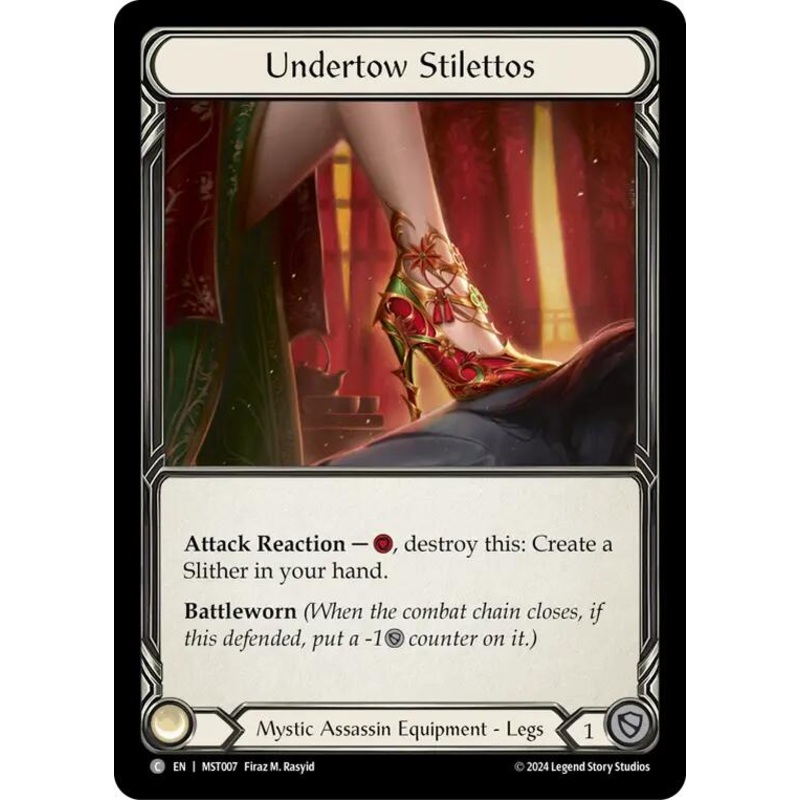 Undertow Stilettos [MST007] (Part the Mistveil)  Cold Foil
