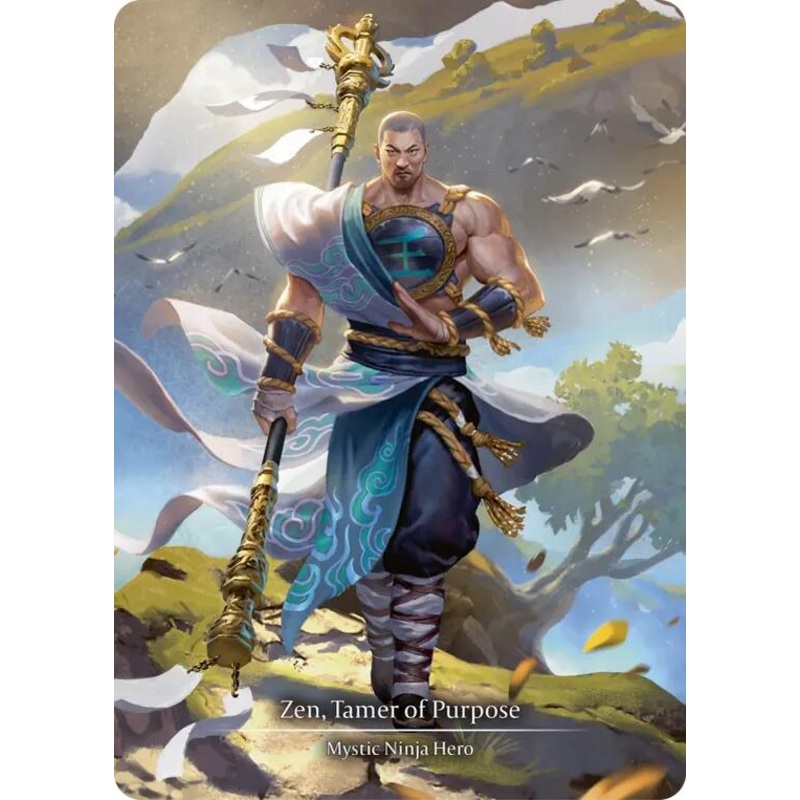 Zen, Tamer of Purpose (Marvel) [MST046] (Part the Mistveil)  Cold Foil