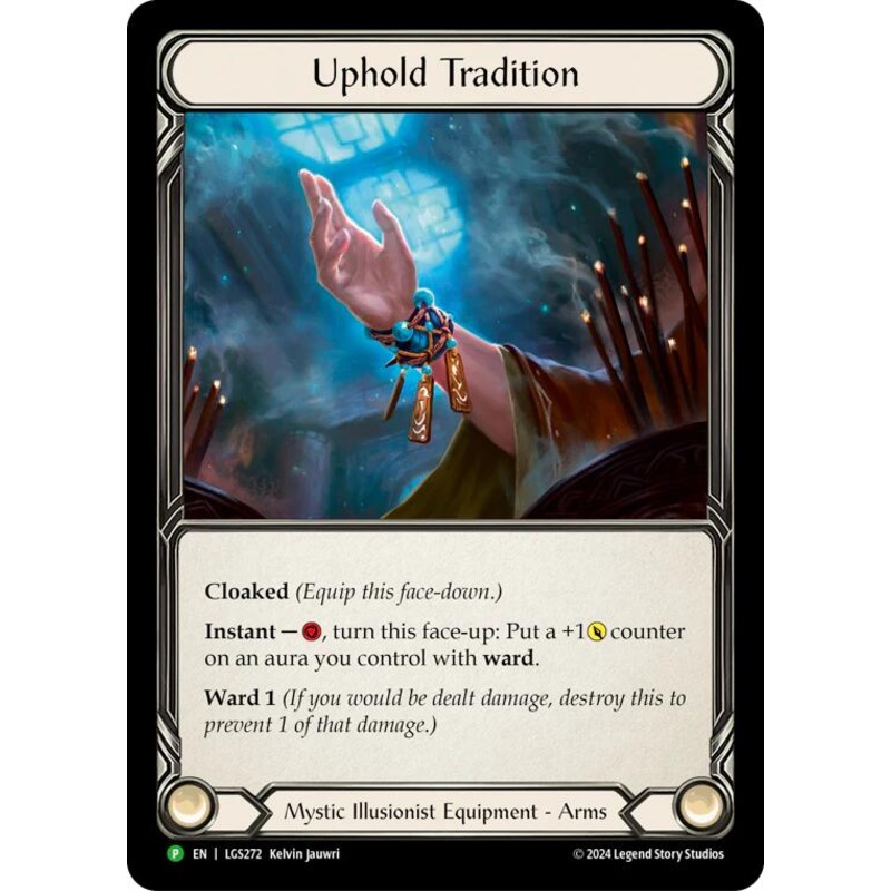 Uphold Tradition [LGS272] (Promo)  Rainbow Foil