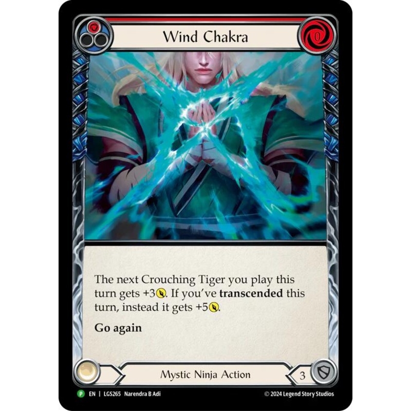 Wind Chakra [LGS265] (Promo)  Cold Foil