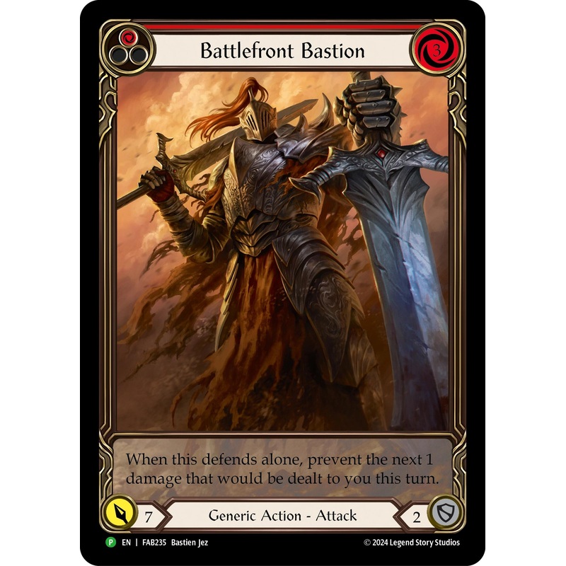 Battlefront Bastion [FAB235] (Promo)  Rainbow Foil