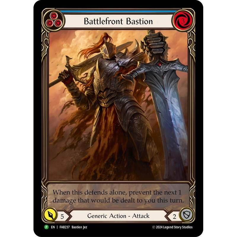 Battlefront Bastion [FAB237] (Promo)  Rainbow Foil