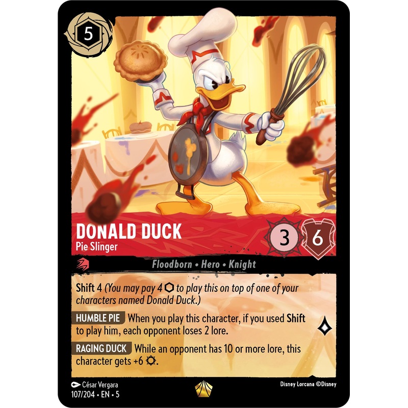 Donald Duck – Pie Slinger (107/204) [Shimmering Skies]