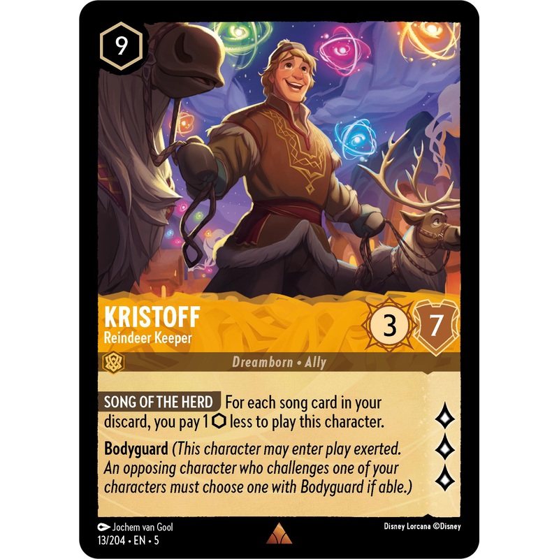 Kristoff – Reindeer Keeper (13/204) [Shimmering Skies]