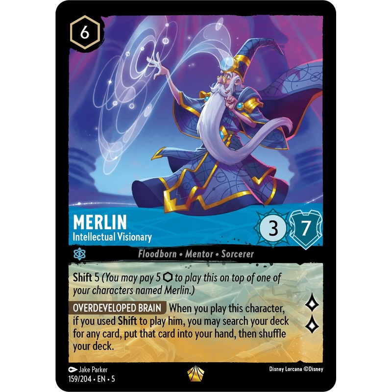 Merlin – Intellectual Visionary (159/204) [Shimmering Skies]