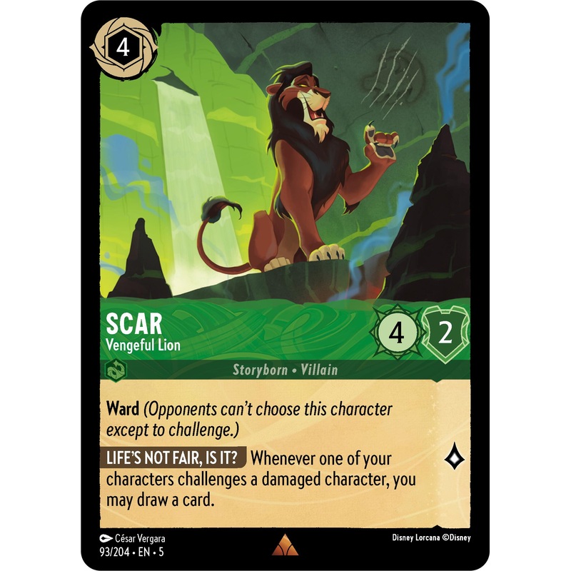 Scar – Vengeful Lion (93/204) [Shimmering Skies]