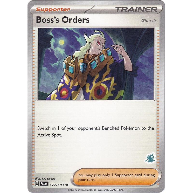 Boss’s Orders (172/193) (Darkrai Deck) [Battle Academy 2024]