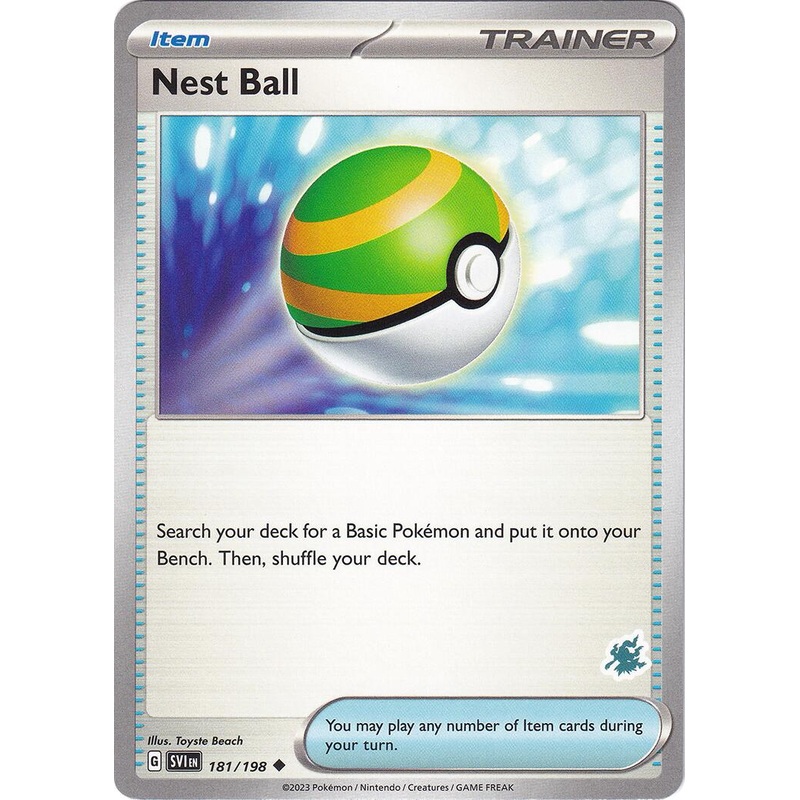 Nest Ball (181/198) (Darkrai Deck) [Battle Academy 2024]