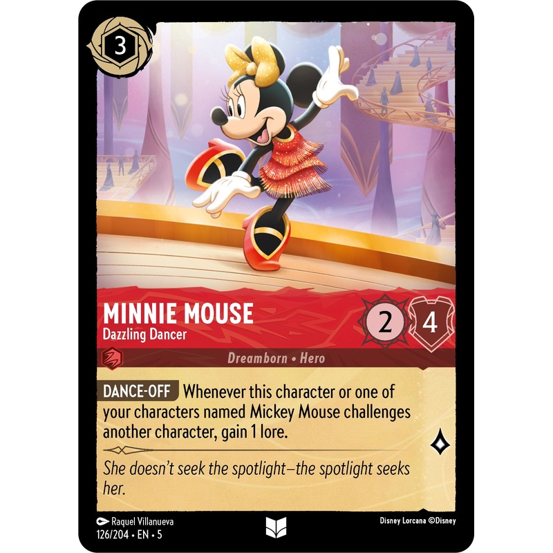 Minnie Mouse – Dazzling Dancer (126/204) [Shimmering Skies]