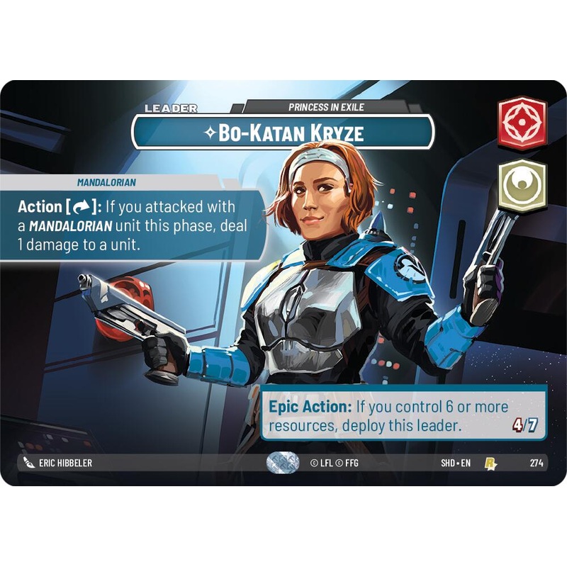 Bo-Katan Kryze – Princess in Exile (Showcase) (274) [Shadows of the Galaxy]