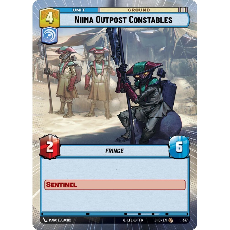 Niima Outpost Constables (Hyperspace) (337) [Shadows of the Galaxy]