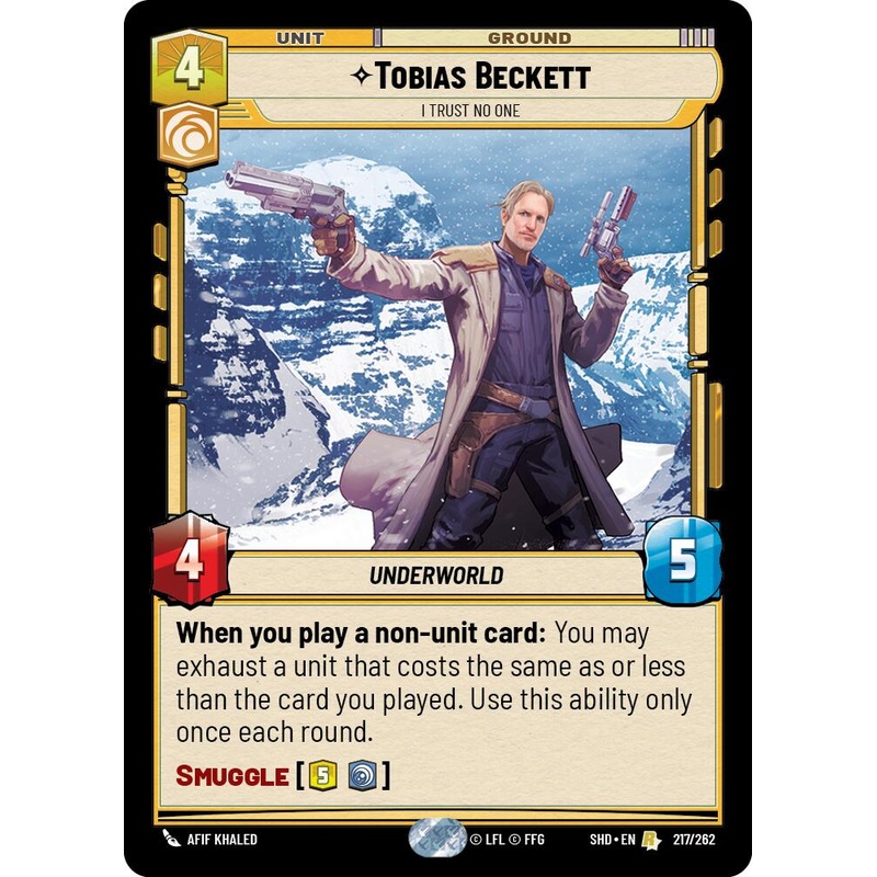 Tobias Beckett – I Trust No One (217/262) [Shadows of the Galaxy]
