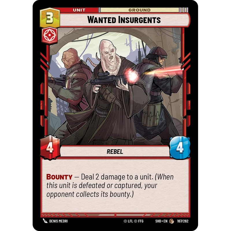 Wanted Insurgents (167/262) [Shadows of the Galaxy]