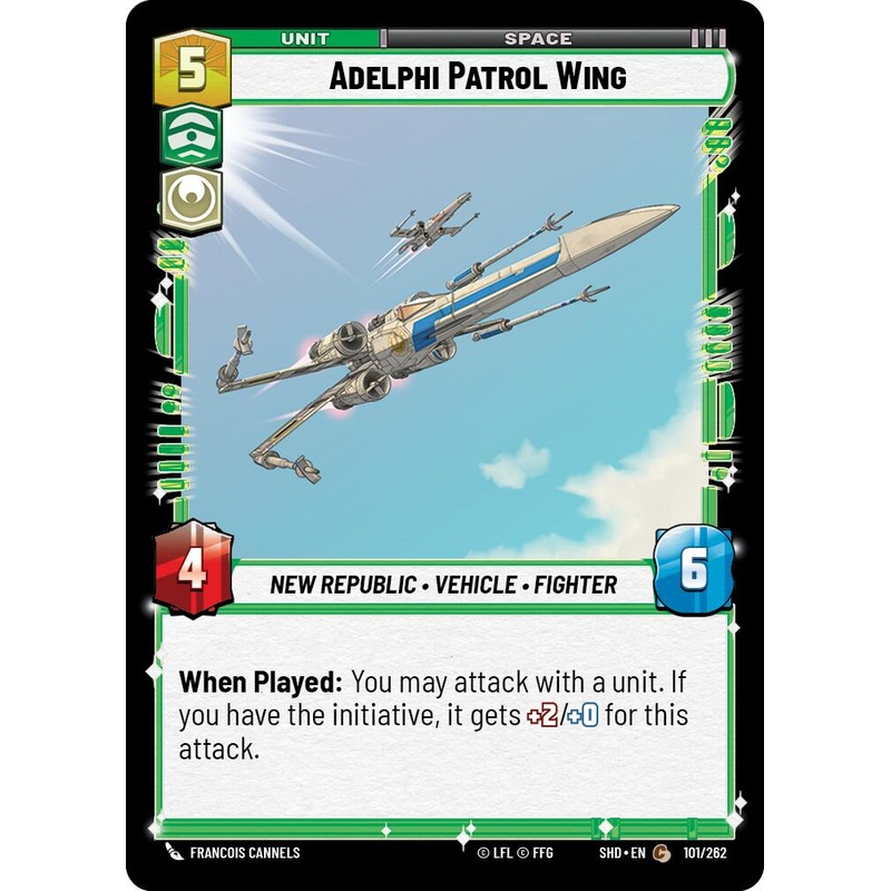 Adelphi Patrol Wing (101/262) [Shadows of the Galaxy]