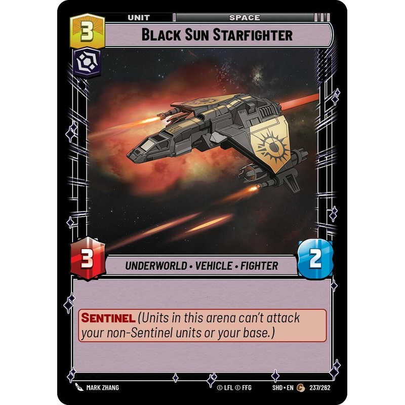 Black Sun Starfighter (237/262) [Shadows of the Galaxy]