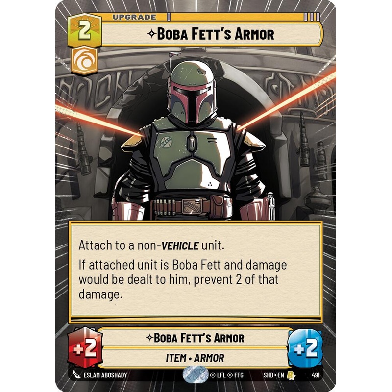 Boba Fett’s Armor (Hyperspace) (491) [Shadows of the Galaxy]