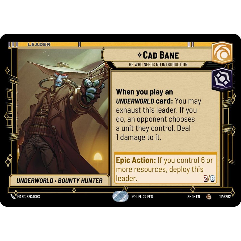 Cad Bane – He Who Needs No Introduction (014/262) [Shadows of the Galaxy]