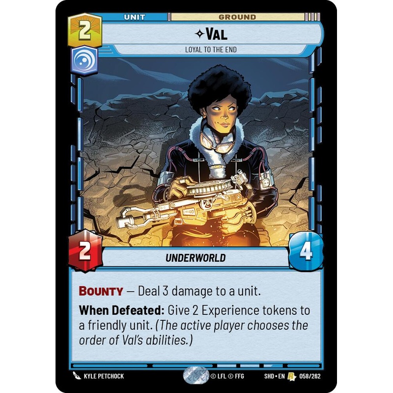Val – Loyal to the End (058/262) [Shadows of the Galaxy]