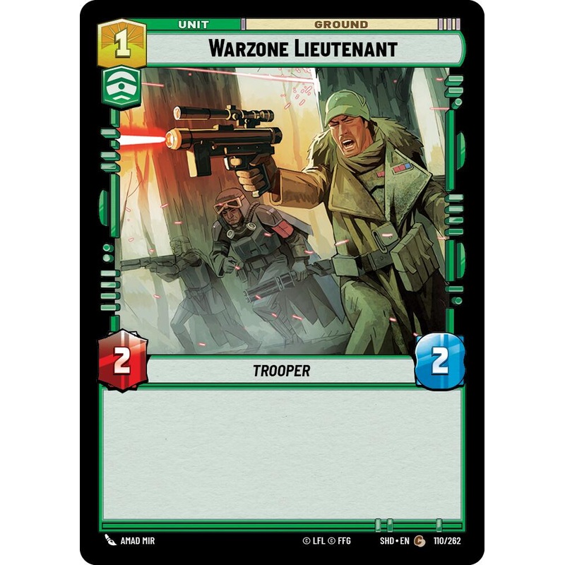 Warzone Lieutenant (110/262) [Shadows of the Galaxy]