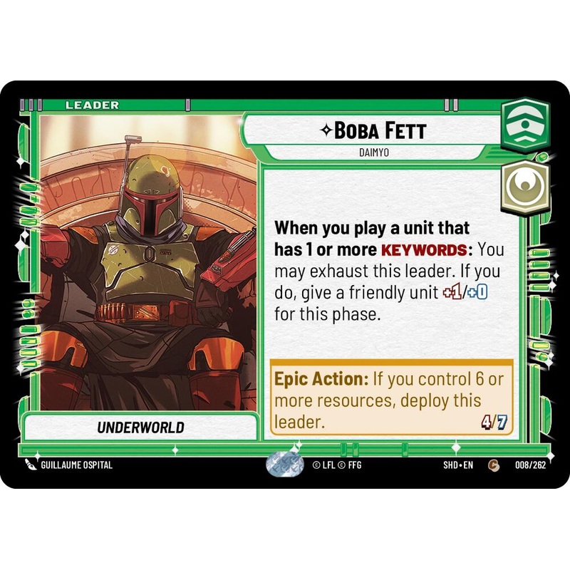 Boba Fett – Daimyo (008/262) [Shadows of the Galaxy]