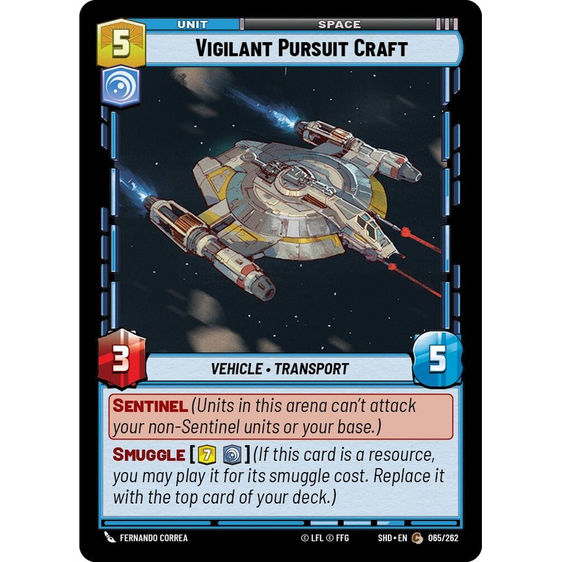 Vigilant Pursuit Craft (065/262) [Shadows of the Galaxy]