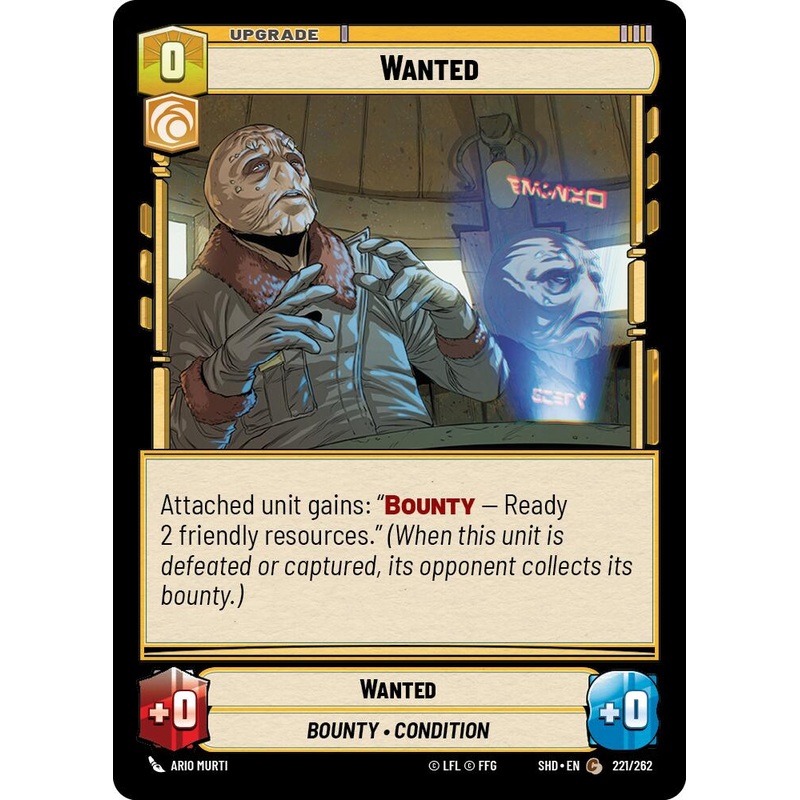 Wanted (221/262) [Shadows of the Galaxy]