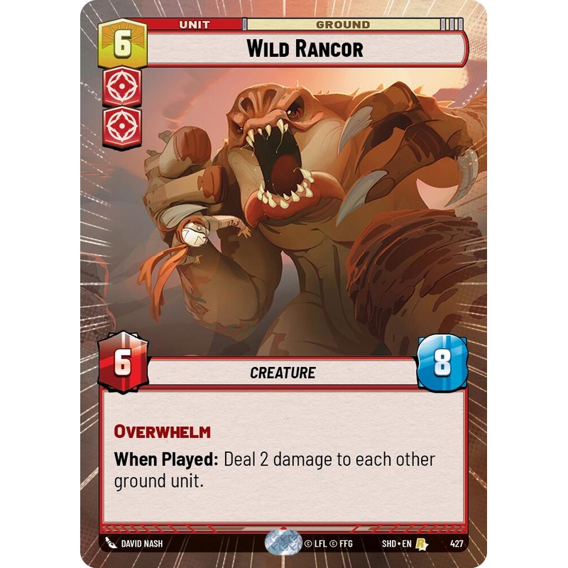 Wild Rancor (Hyperspace) (427) [Shadows of the Galaxy]