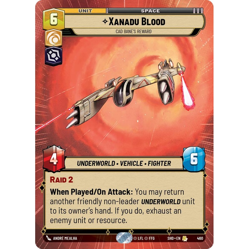 Xanadu Blood – Cad Bane’s Reward (Hyperspace) (460) [Shadows of the Galaxy]
