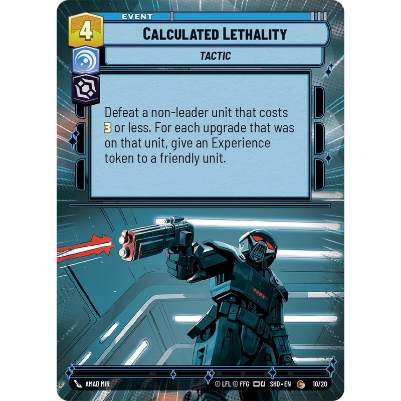 Calculated Lethality (Hyperspace) (10/20) [Shadows of the Galaxy: Weekly Play]