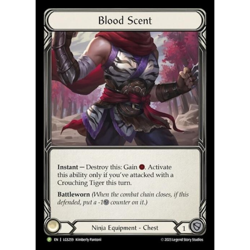 Blood Scent [LGS259] (Promo)  Cold Foil