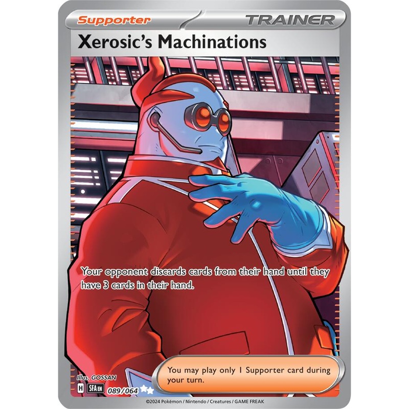 Xerosic’s Machinations (089/064) [Scarlet & Violet: Shrouded Fable]