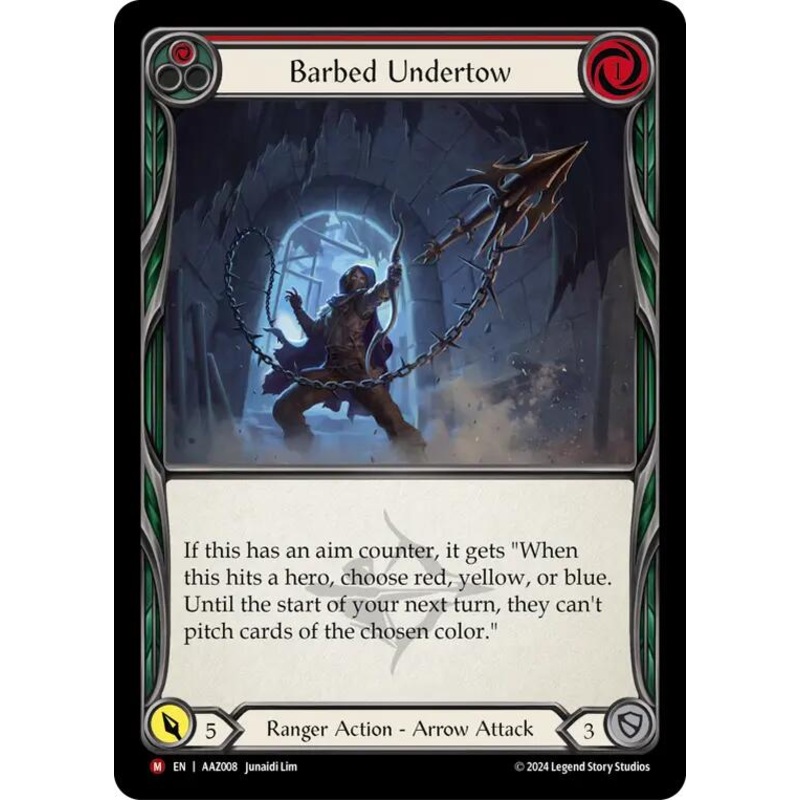 Barbed Undertow [AAZ008] (Armory Deck: Azalea)