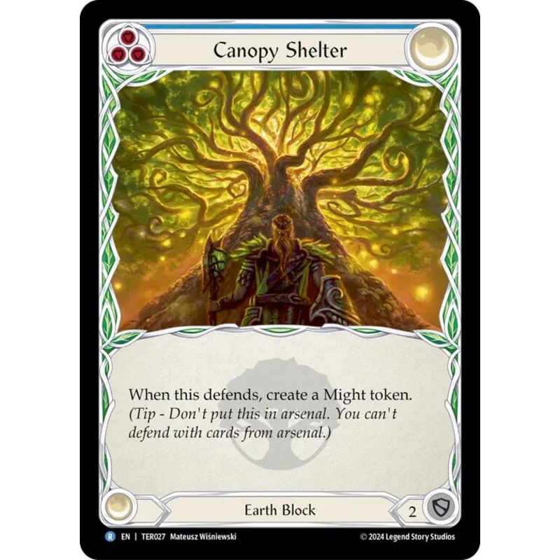 Canopy Shelter (Blue) [TER027] (1st Strike)