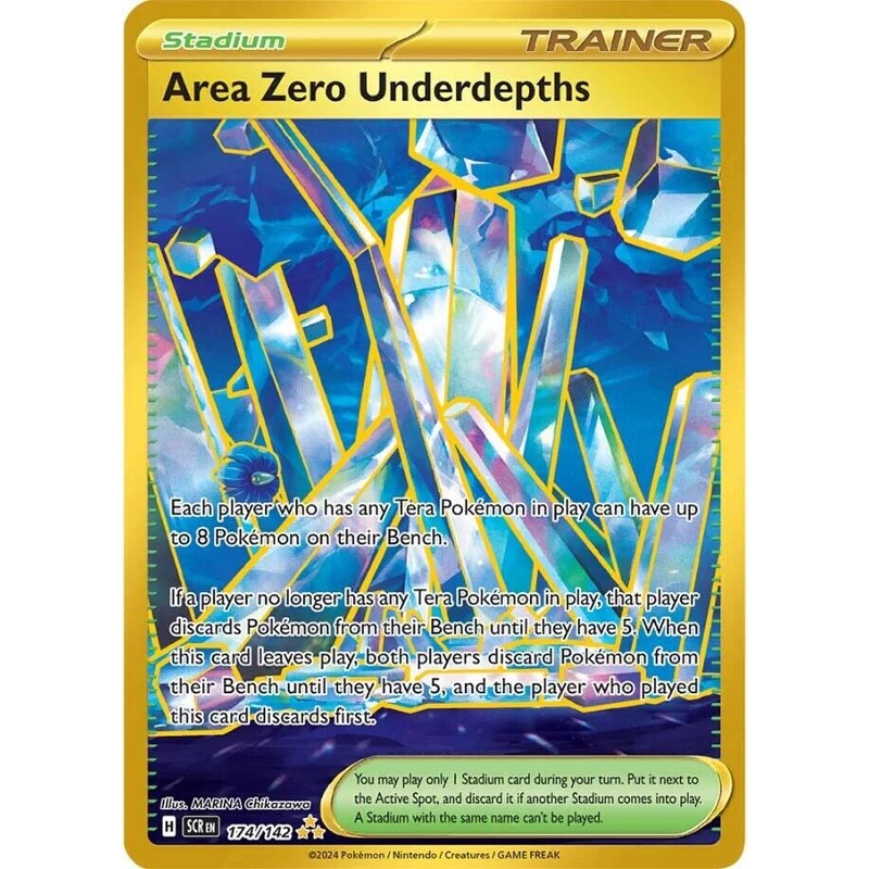 Area Zero Underdepths (174/142) [Scarlet & Violet: Stellar Crown]