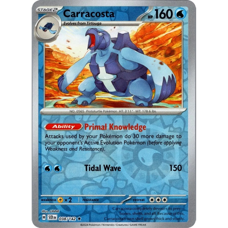 Carracosta (038/142) [Scarlet & Violet: Stellar Crown]
