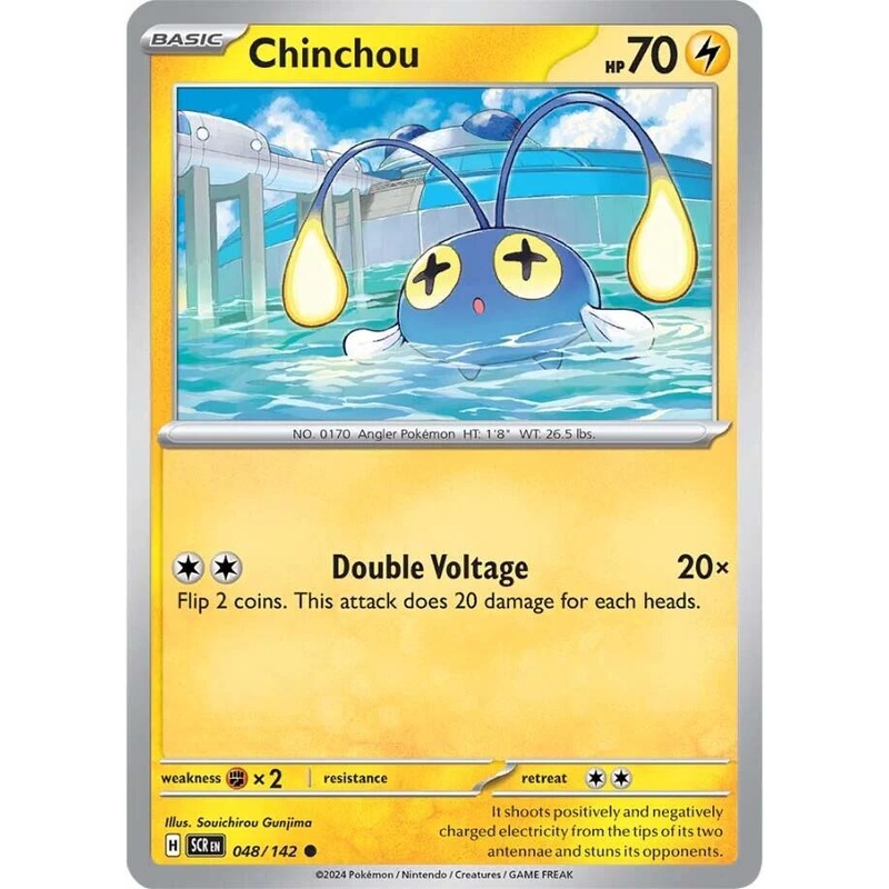 Chinchou (048/142) [Scarlet & Violet: Stellar Crown]