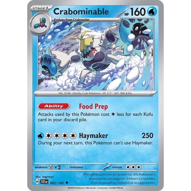 Crabominable (042/142) [Scarlet & Violet: Stellar Crown]
