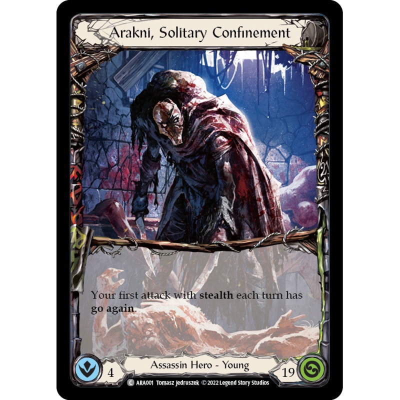 Arakni, Solitary Confinement [ARA001] (Outsiders Arakni Blitz Deck)