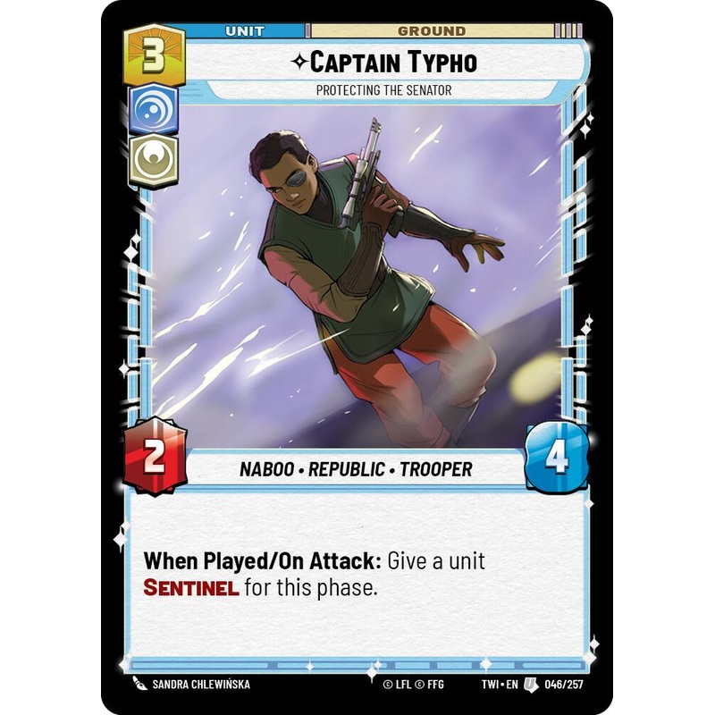 Captain Typho – Protecting the Senator (046/257) (046/257) [Twilight of the Republic]