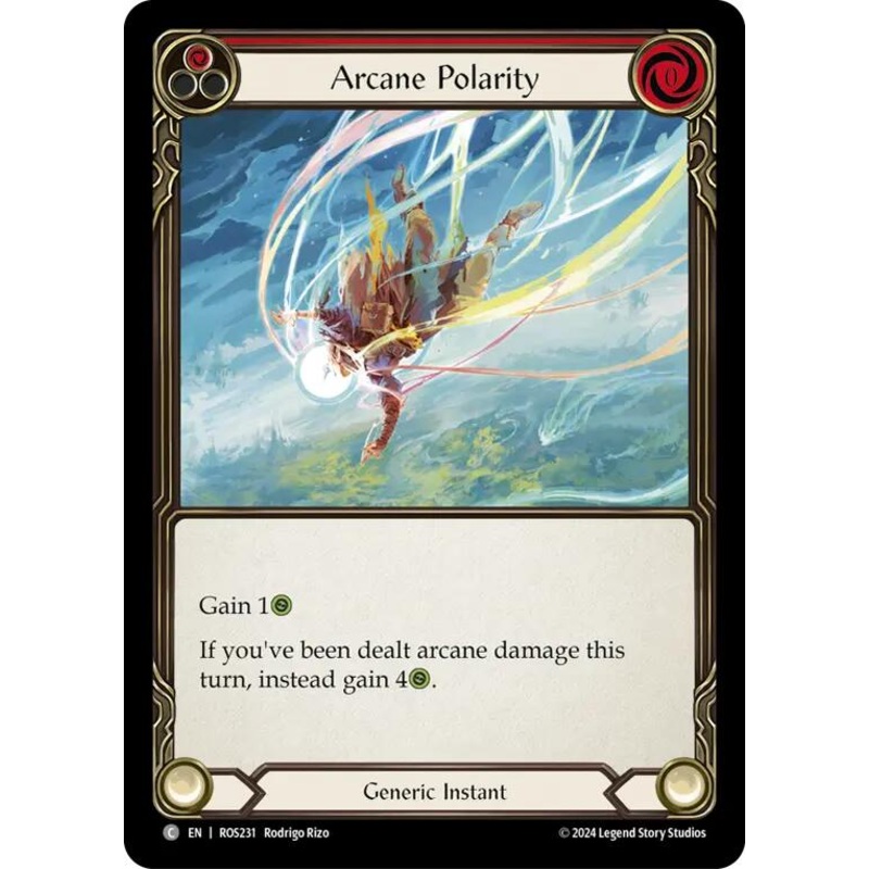 Arcane Polarity (Red) [ROS231] (Rosetta)  Rainbow Foil