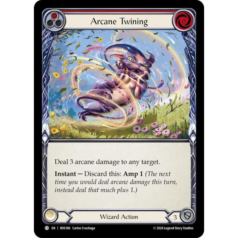 Arcane Twining (Red) [ROS186] (Rosetta)