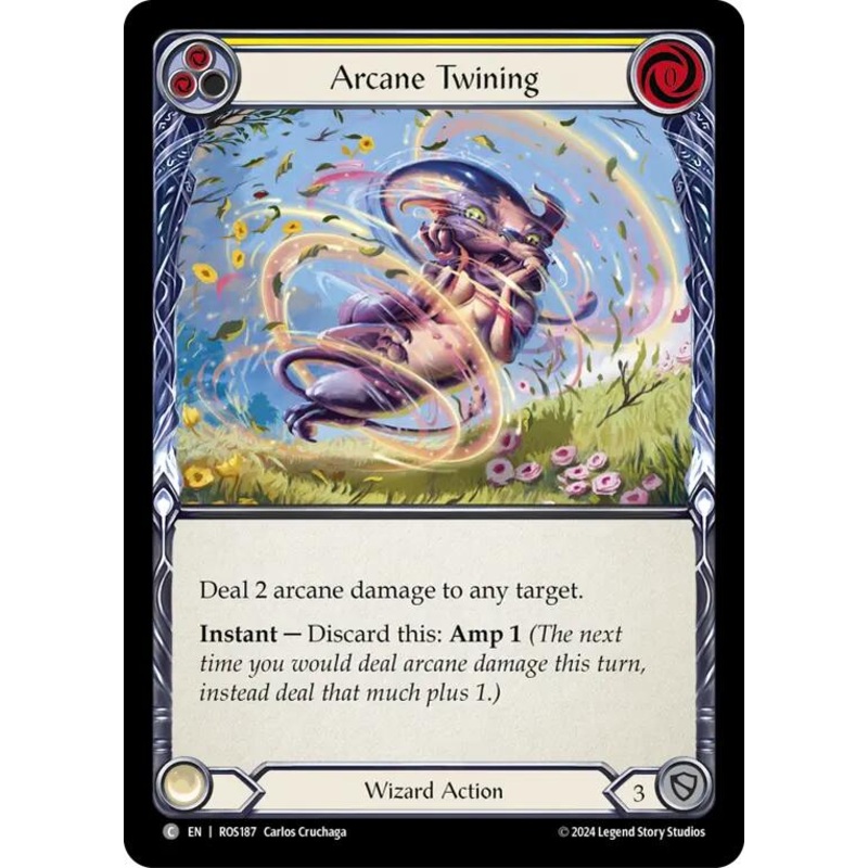 Arcane Twining (Yellow) [ROS187] (Rosetta)