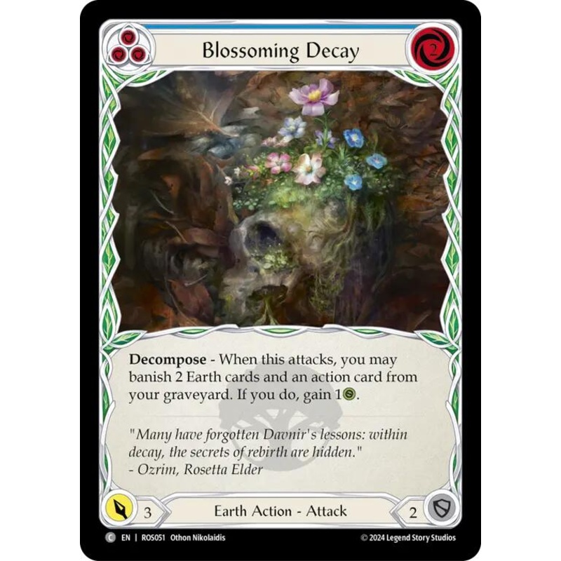 Blossoming Decay (Blue) [ROS051] (Rosetta)